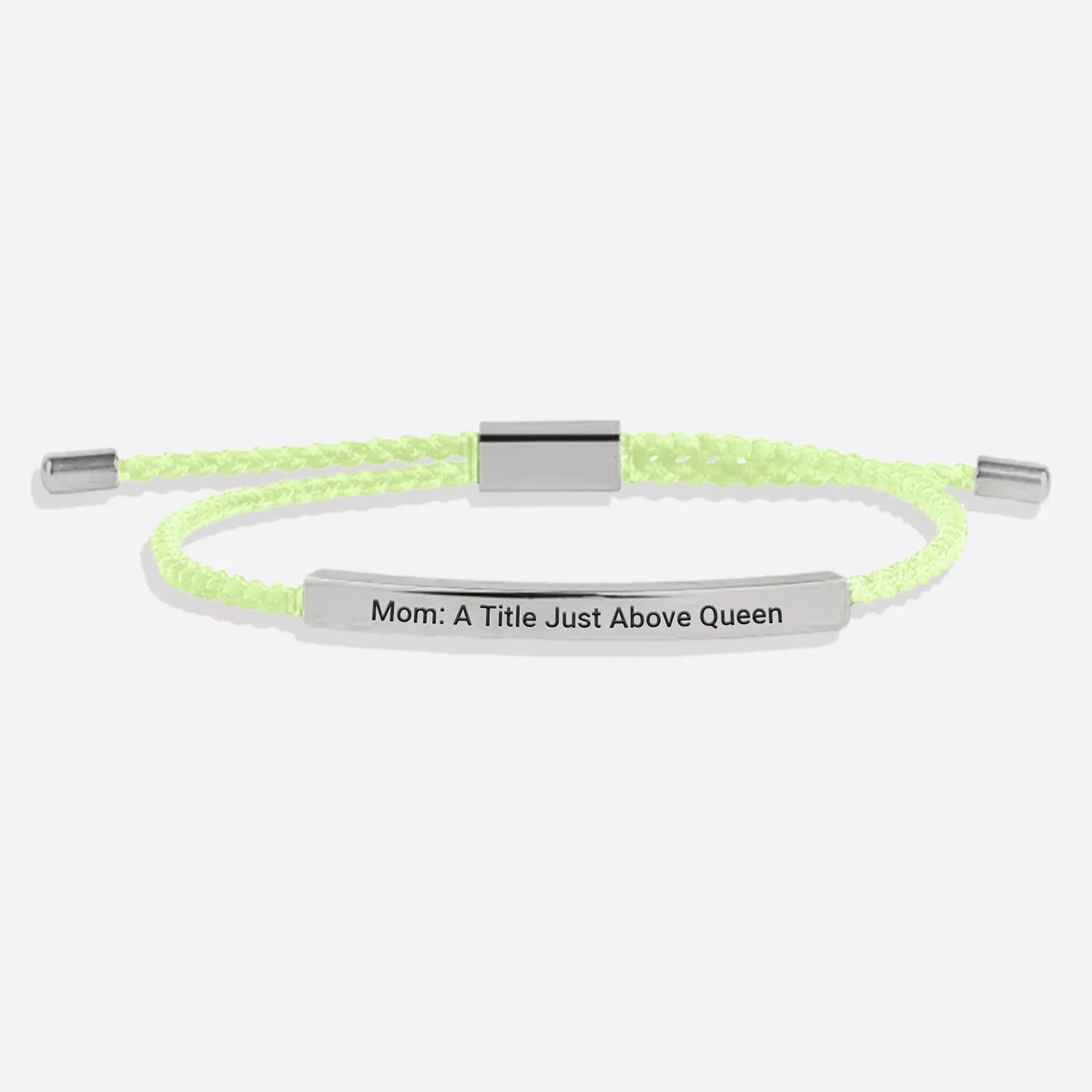 Mom: A Title Just Above Queen Tube Bracelet