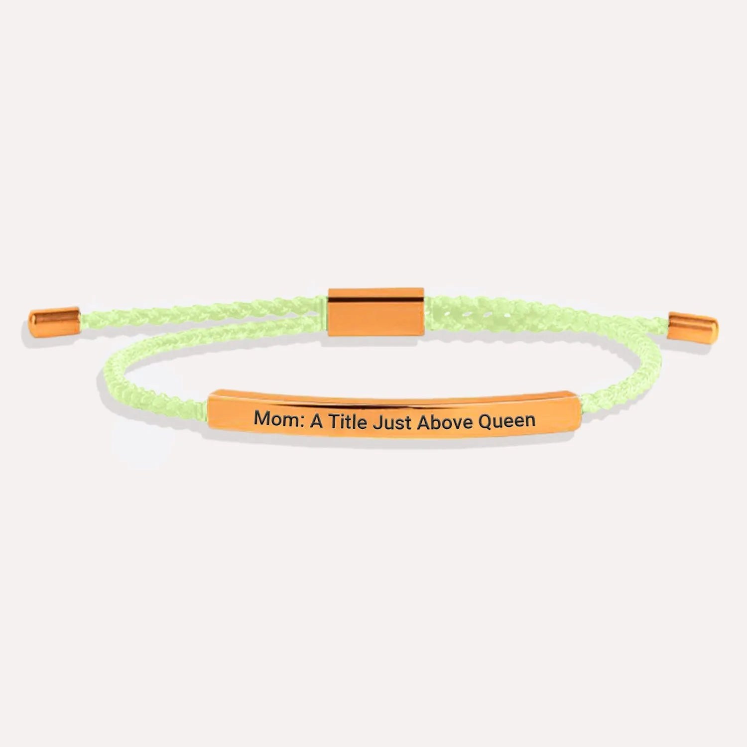 Mom: A Title Just Above Queen Tube Bracelet