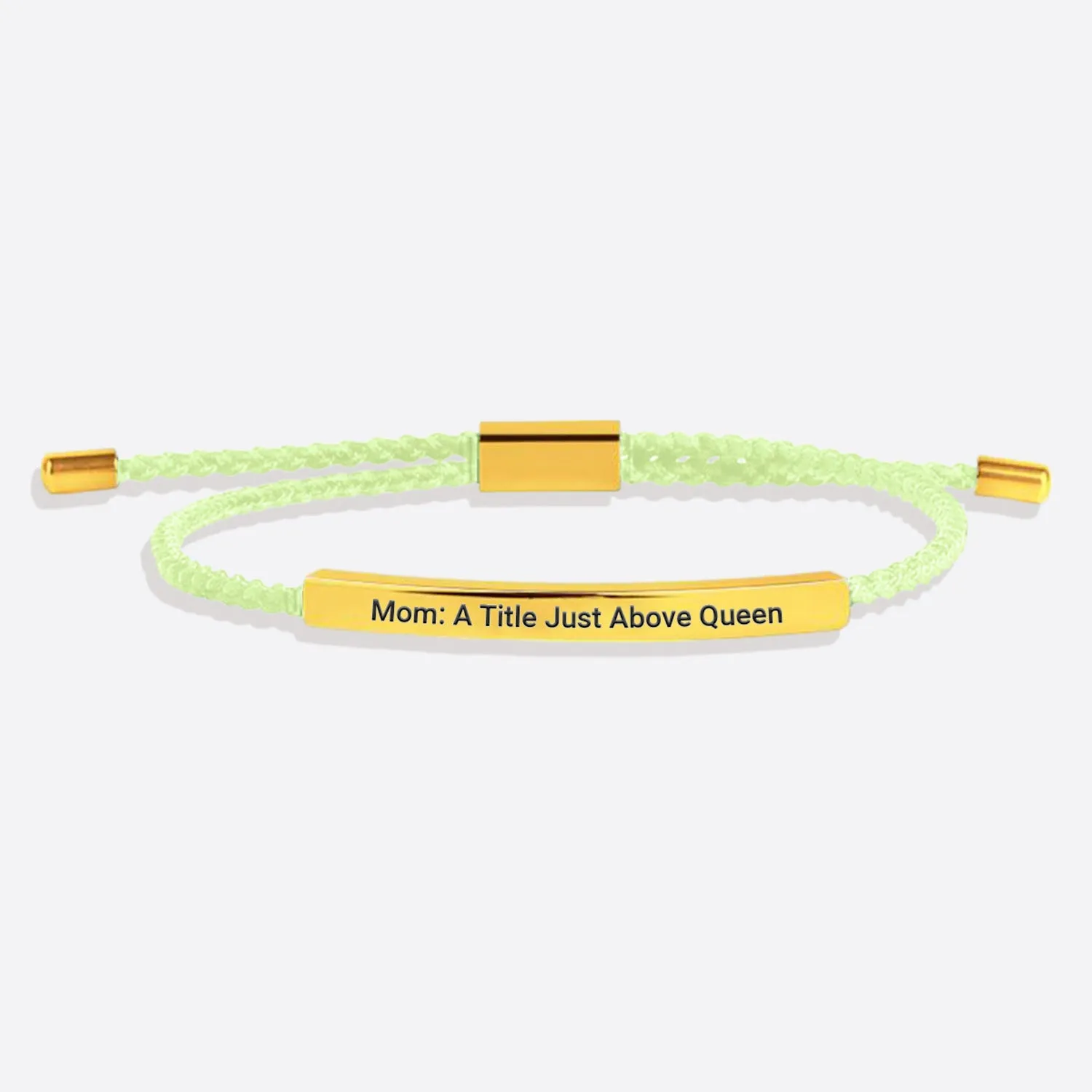 Mom: A Title Just Above Queen Tube Bracelet