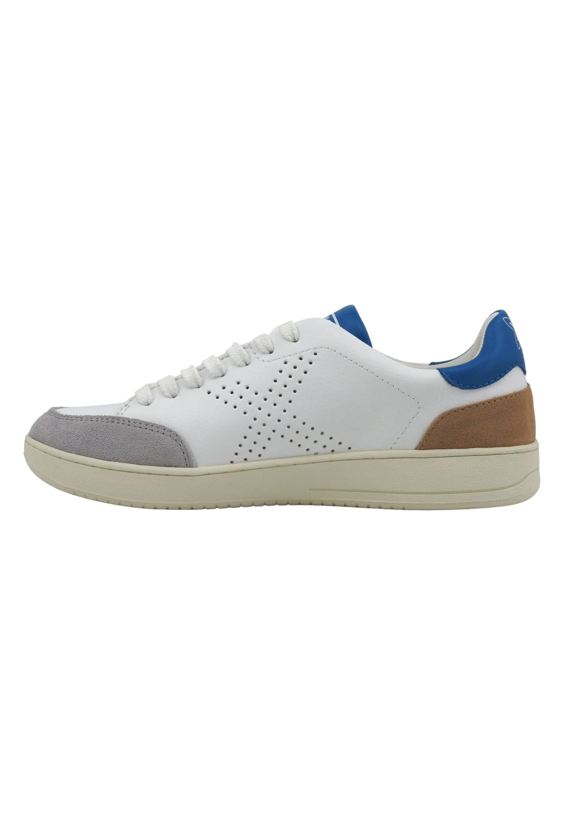 MUNICH X Court 08 Sneaker Uomo White Grey Blue 8837008