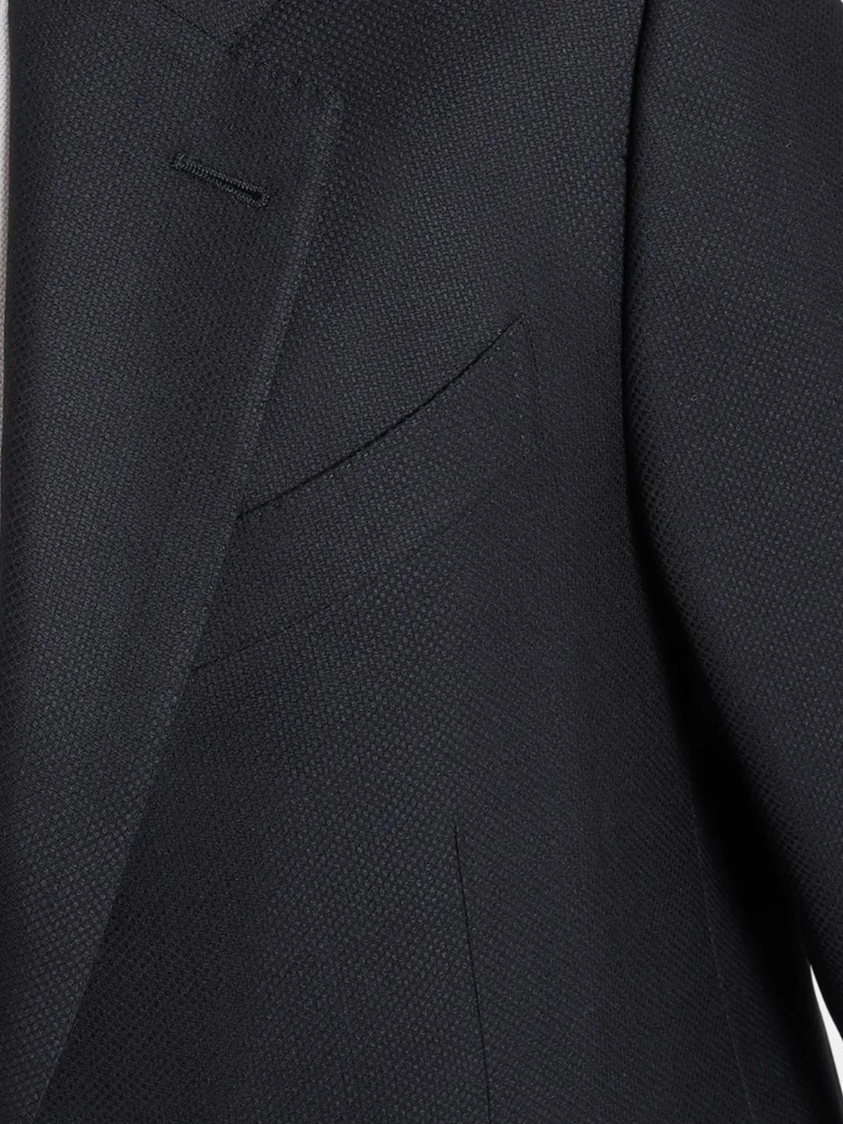 Navy Blue Trofeo Comfort Wool & Silk Jacket