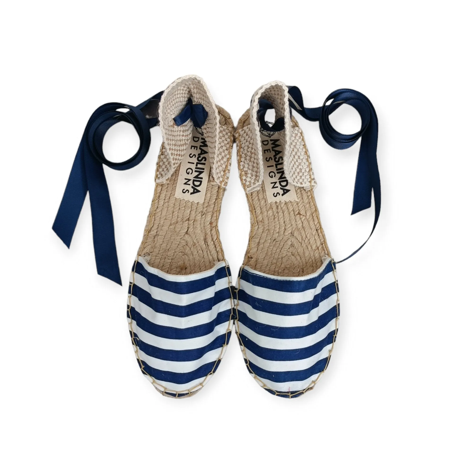 Navy Stripes Espadrilles