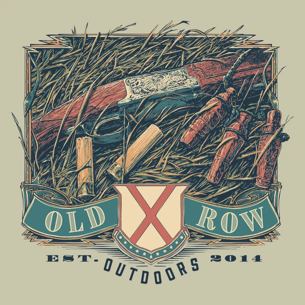 Old Row Outdoors Shells Pocket Tee