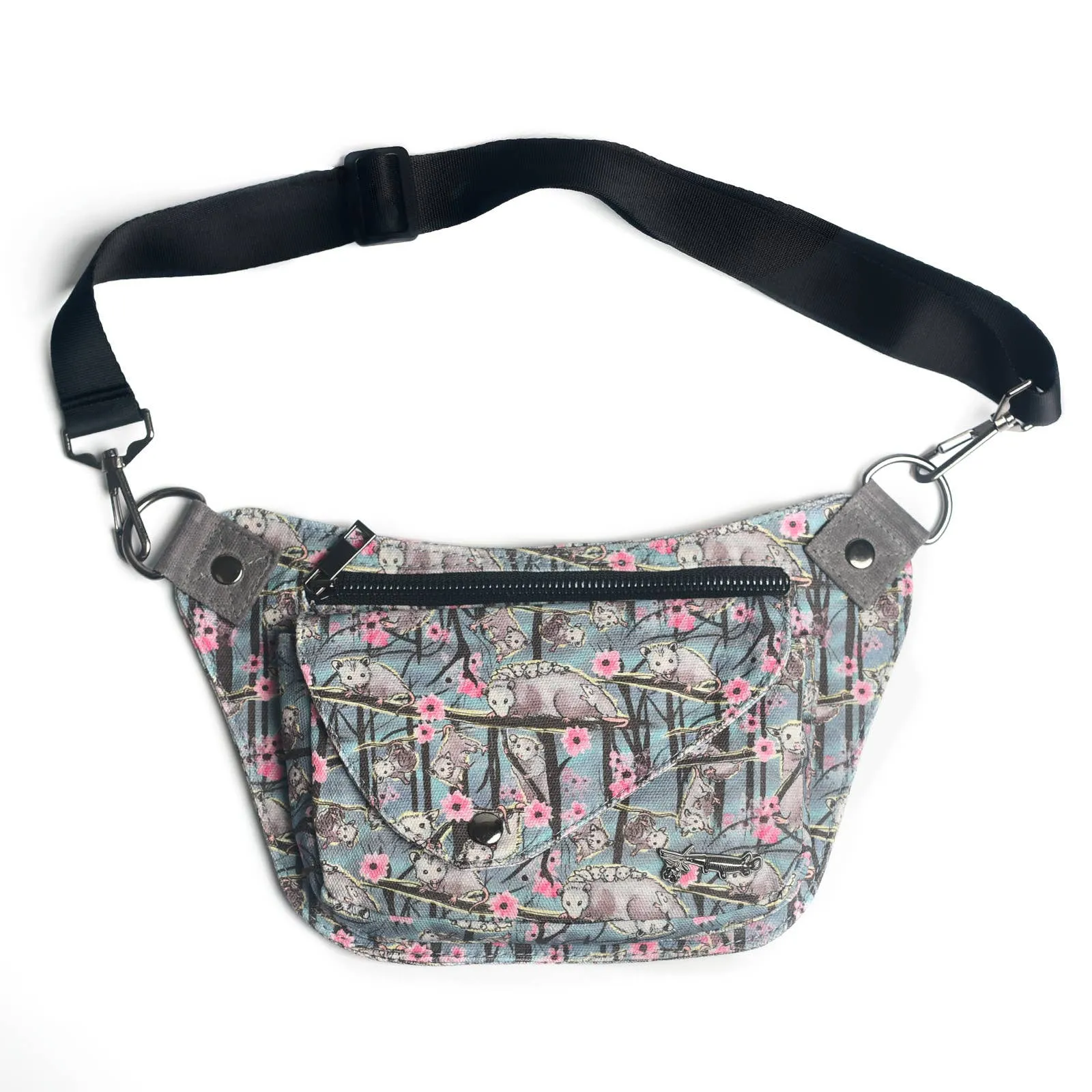 Opossum Blossom Lux Hip Pouch