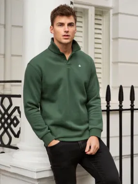 Otley Collared Jumper - Green