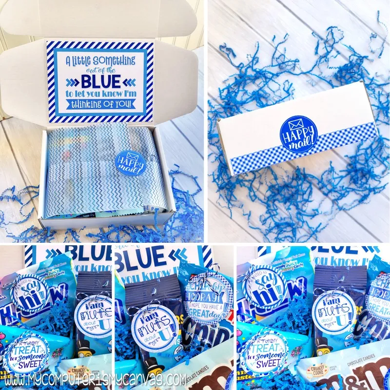 Out of the Blue {Care Package Kit} PRINTABLE