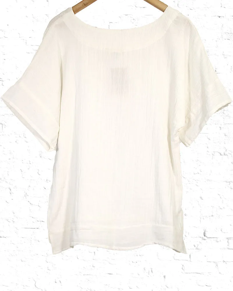 Pearl Gauze Free Spirit Top