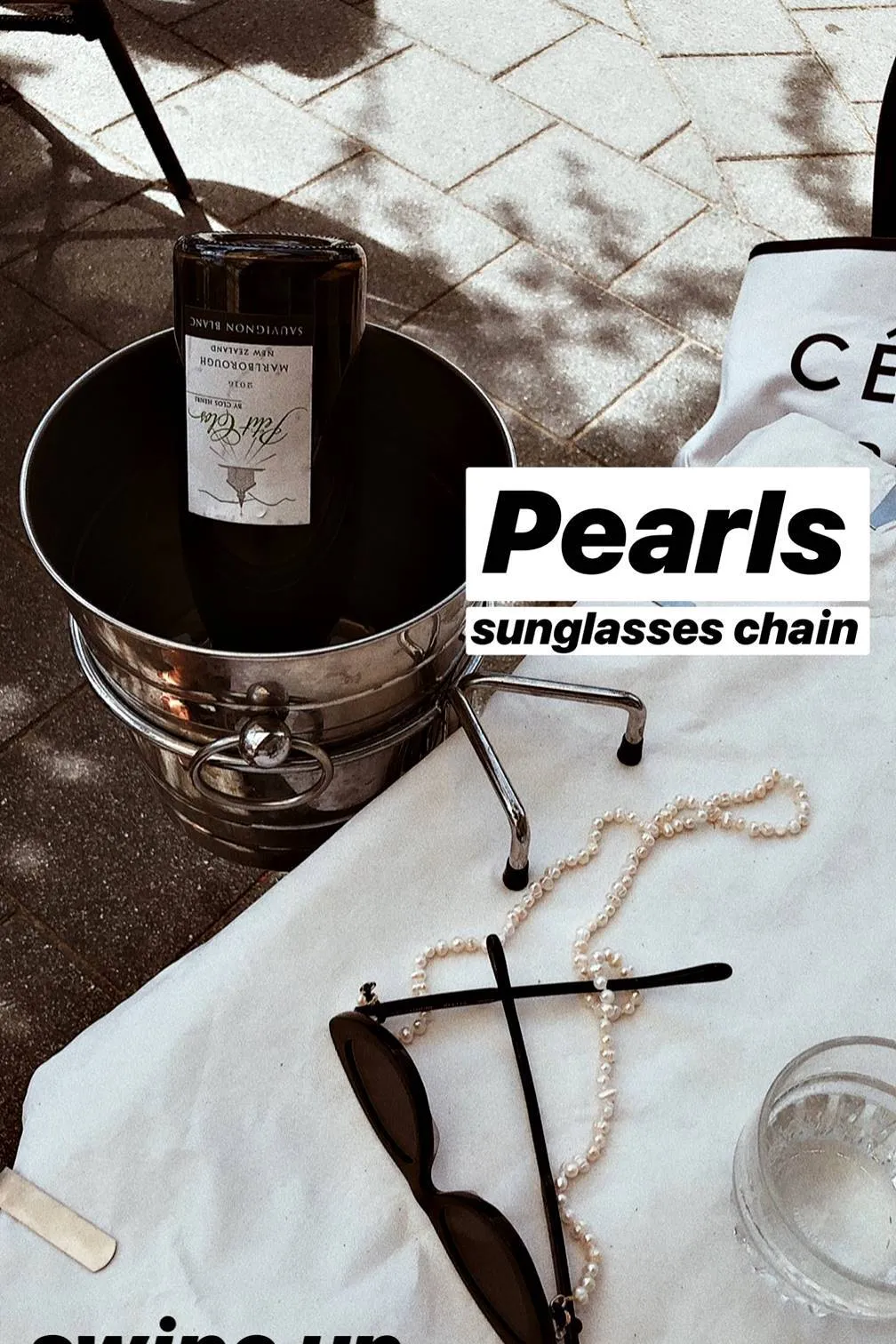 Pearls - Sunglasses Chain