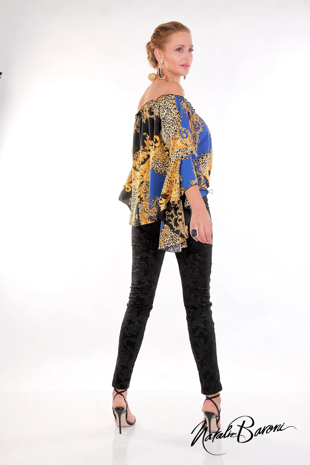 Poet Sleeve Top - Venezia