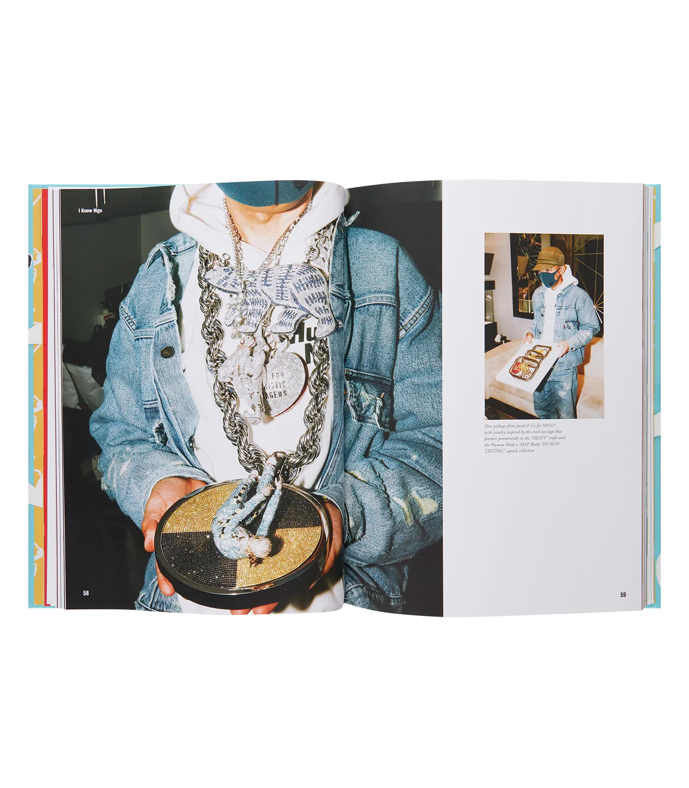 "I KNOW NIGO" BOOK - BLUE COVER