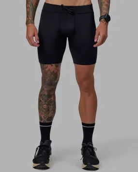 Race Day Short Tights 8" - Black