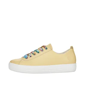 Remonte Ladies Shoes yellowLace Up Trainers Sneaker D0900-69 SALE