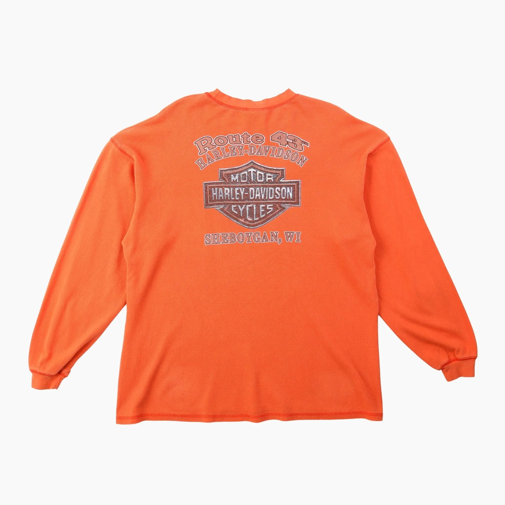 'Route 45 Sheboygan' Thermal T-Shirt