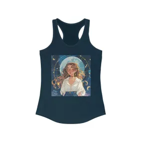 Sagittarius zodiac Women's Ideal Racerback Tank