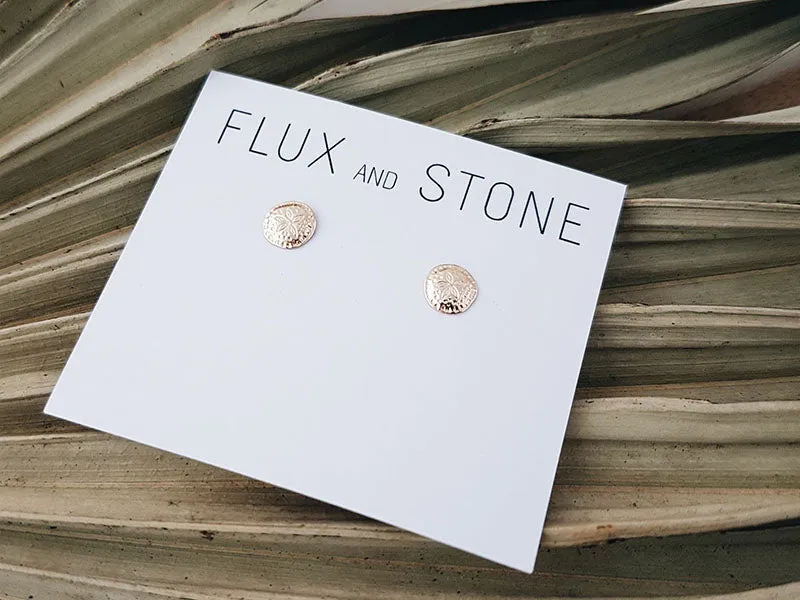 Sand Dollar Studs