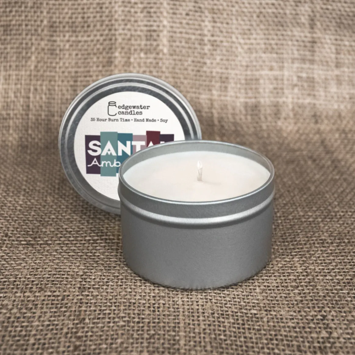 Santal Ambergris Candle