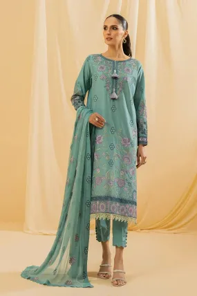 Sapphire Embroidered Lawn 3 Piece Suit SAP157