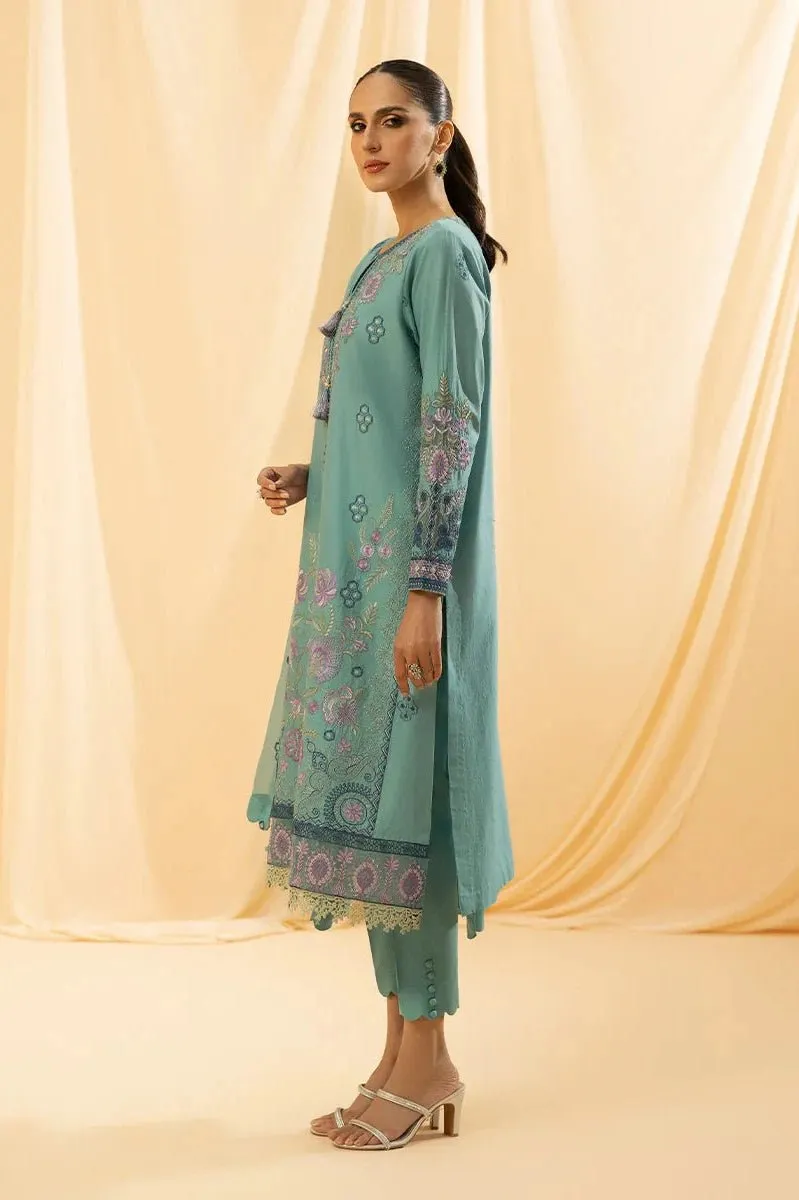 Sapphire Embroidered Lawn 3 Piece Suit SAP157