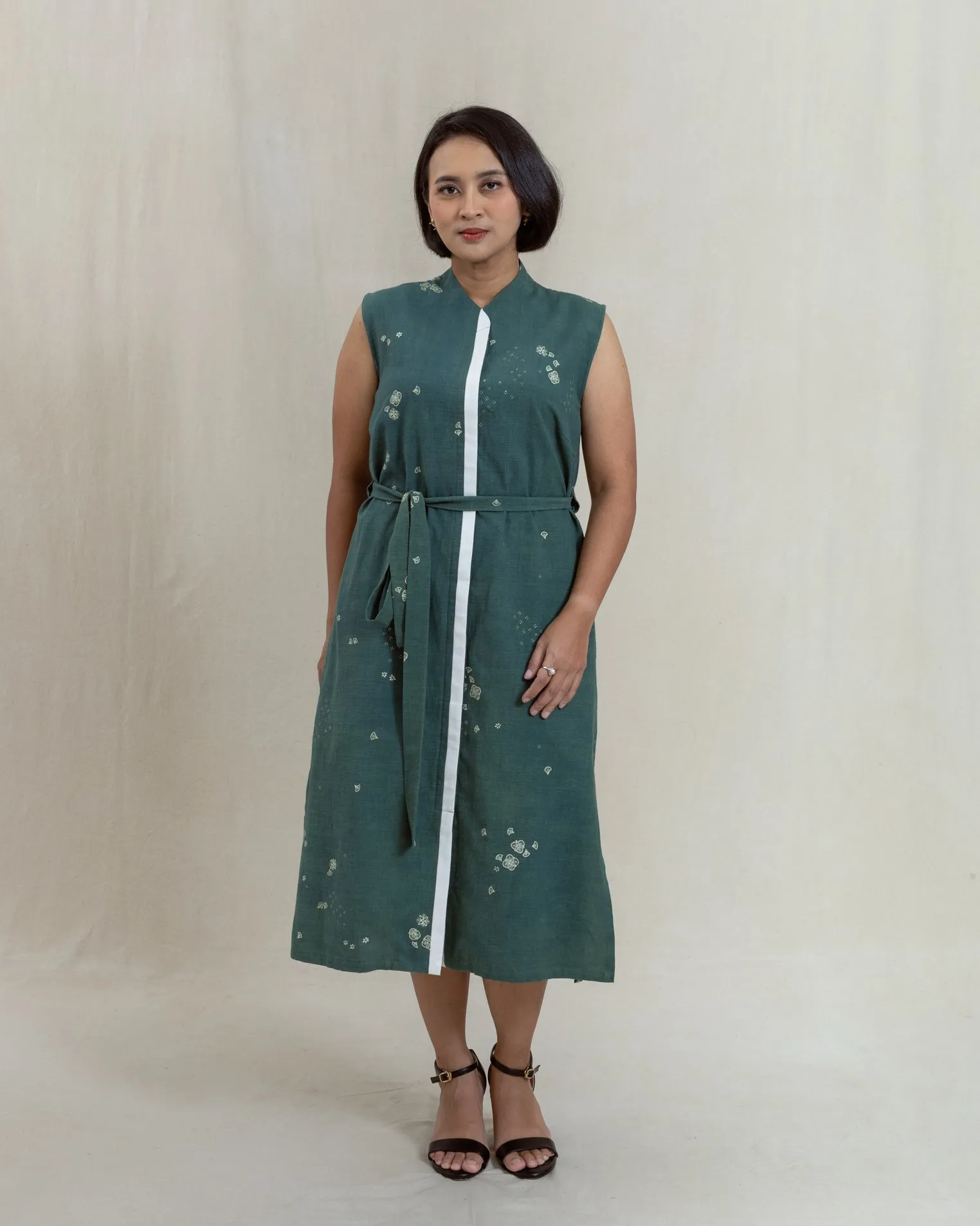 SERIBU BUNGA - Structured Dress [One of a Kind]