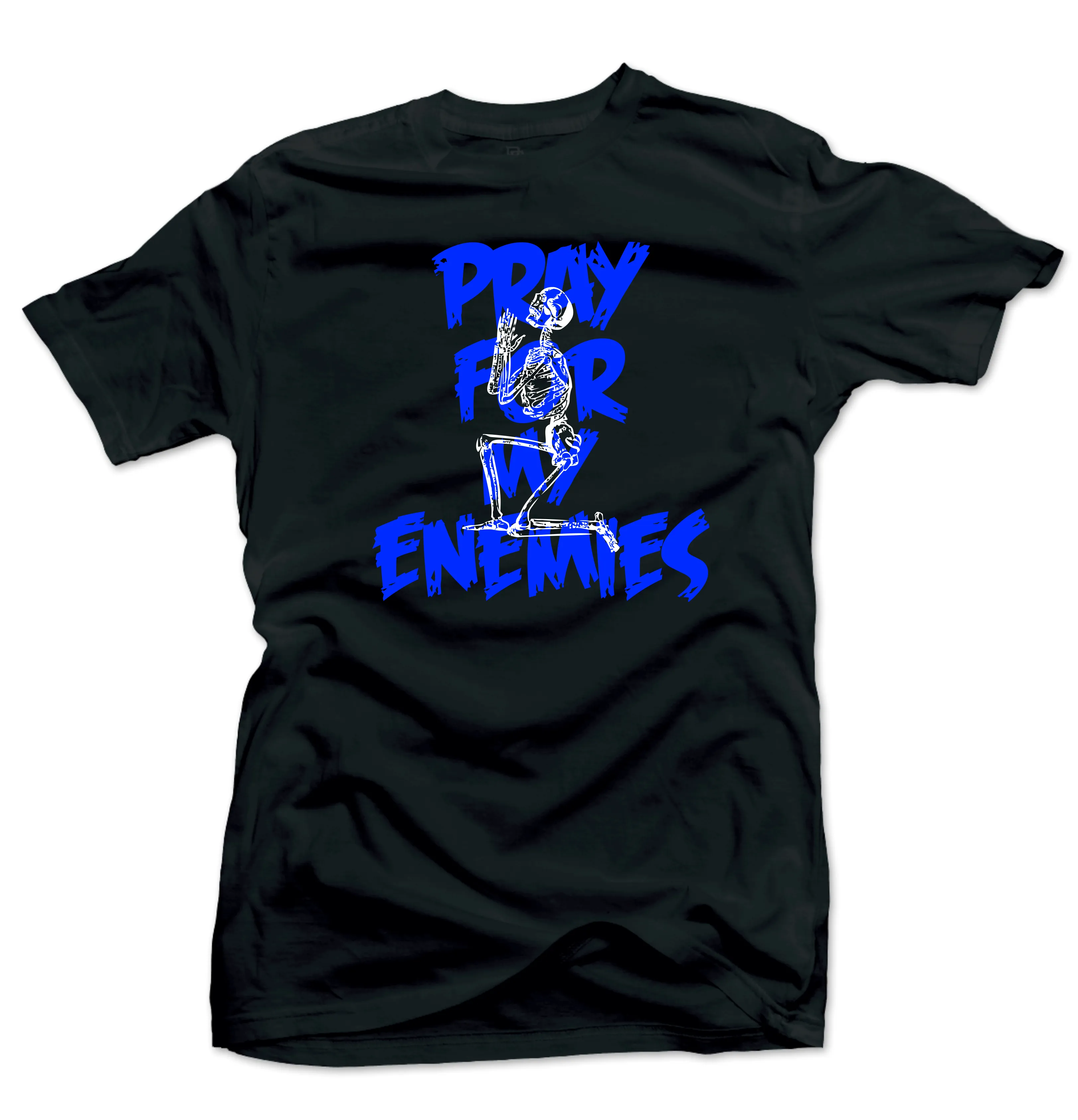 Shirt to Match Jordan 5 Racer Blue Sneakers-Enemies Tees