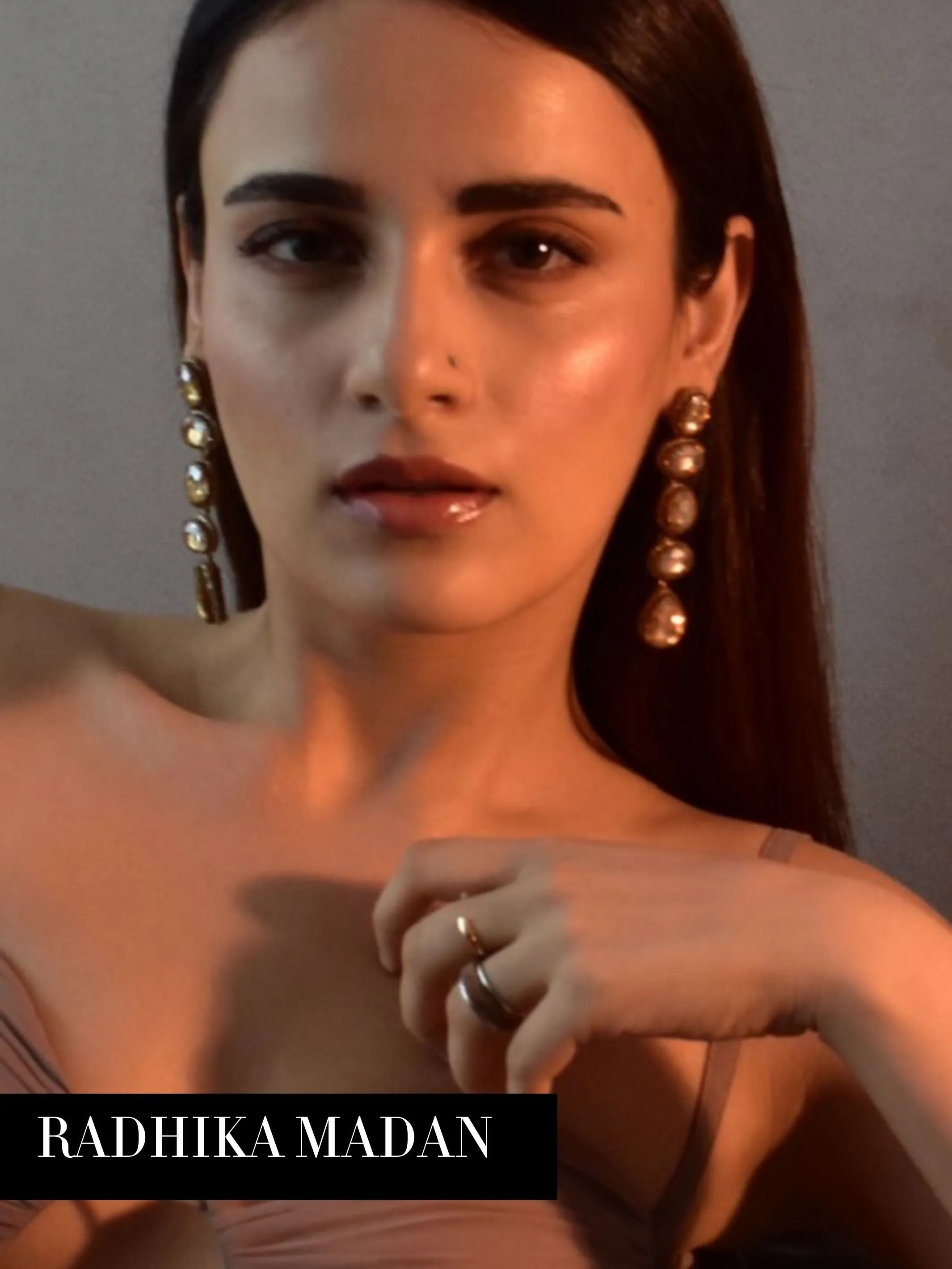 Spotted on Radhika Madan: FOReT Cork Bark Band Ring