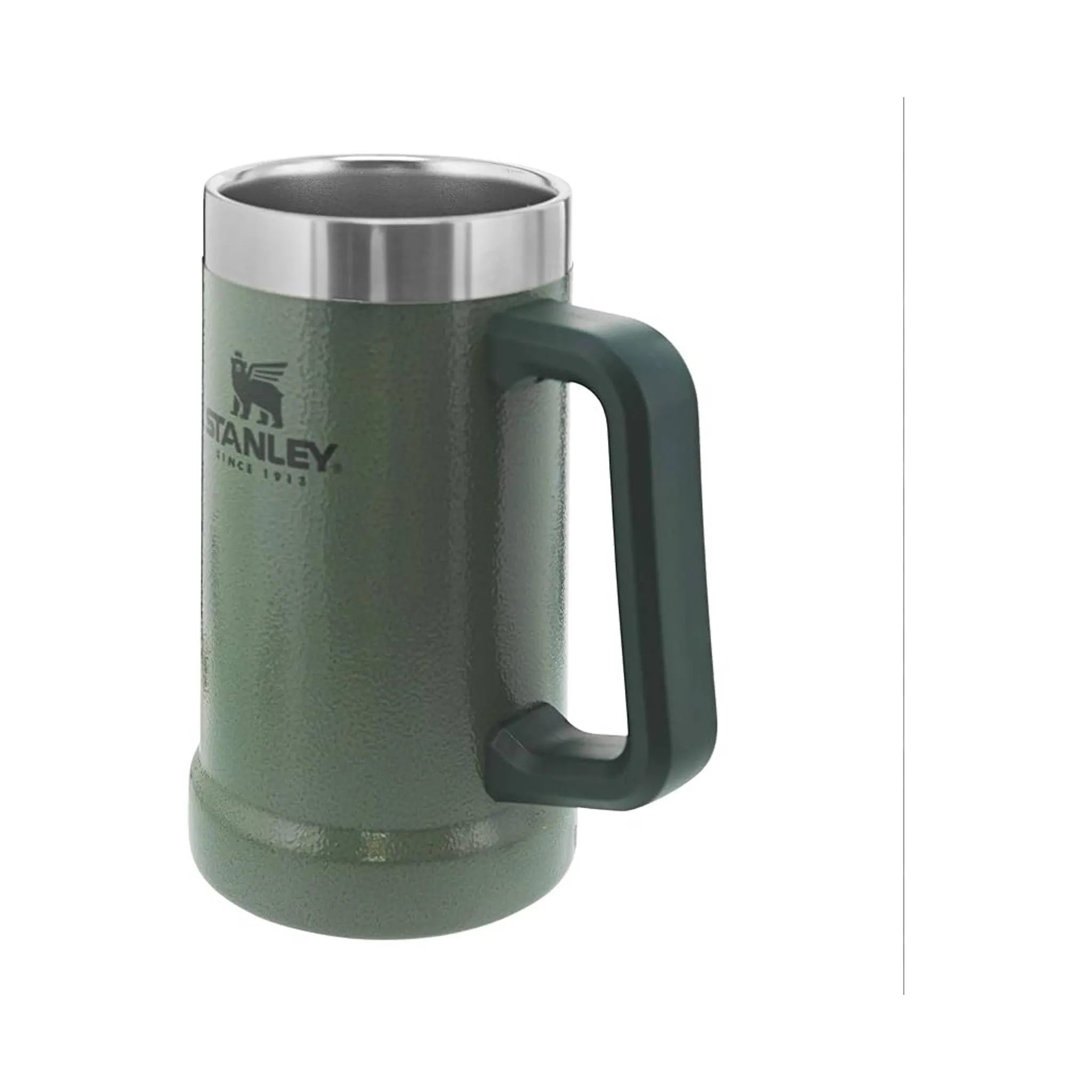 Stanley Adventure Big Grip Beer Stein 24 OZ -  Hammertone Green