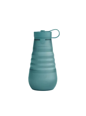 Stojo Collapsible Water Bottle (Translucent Eucalyptus)