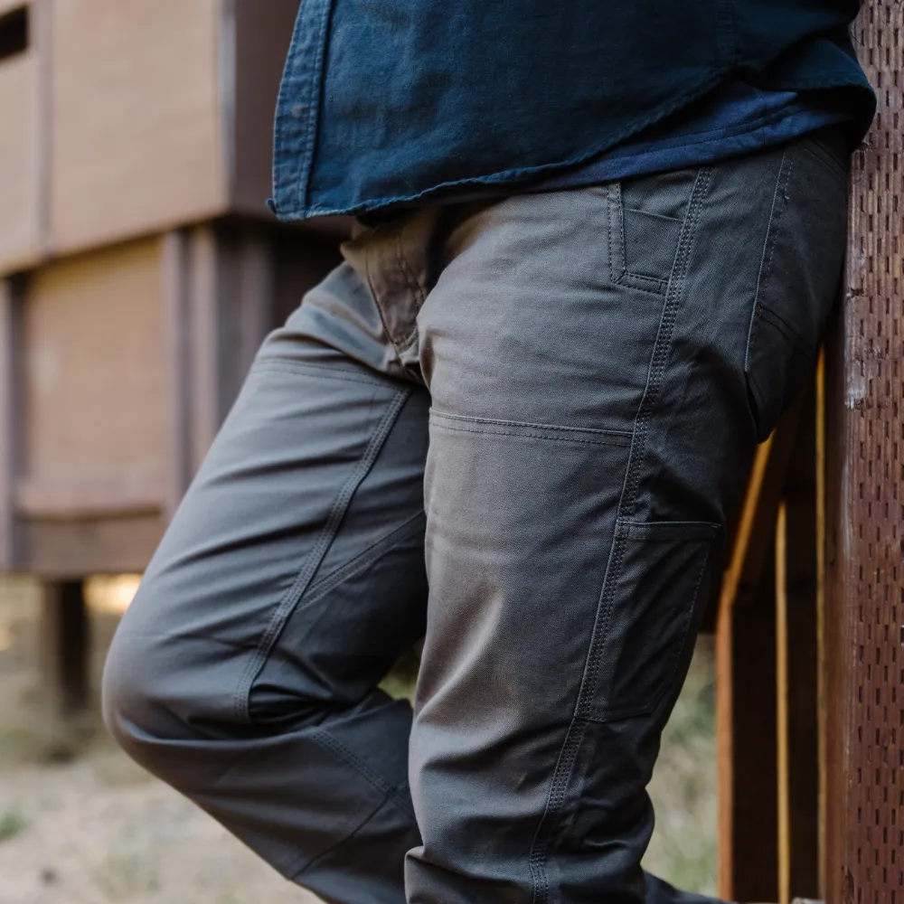 Stretch Cast Iron Utility Pant