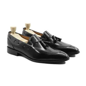 Takwak - Men's Black Box Leather High Shine Loafer