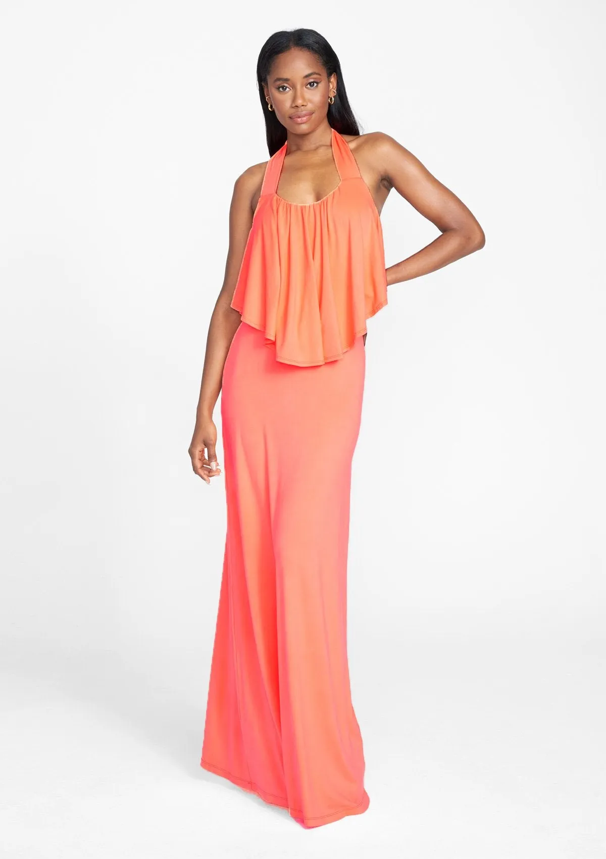 Tall Mya Halter Maxi Dress