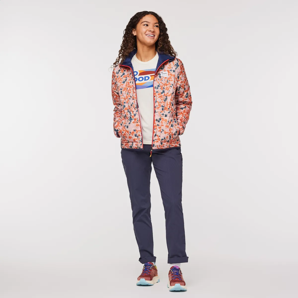 Teca Cálido Hooded Jacket - Print - Women's