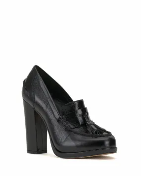 Vince Camuto CEFINLYN BLACK/TEXTURE CALF SHINE