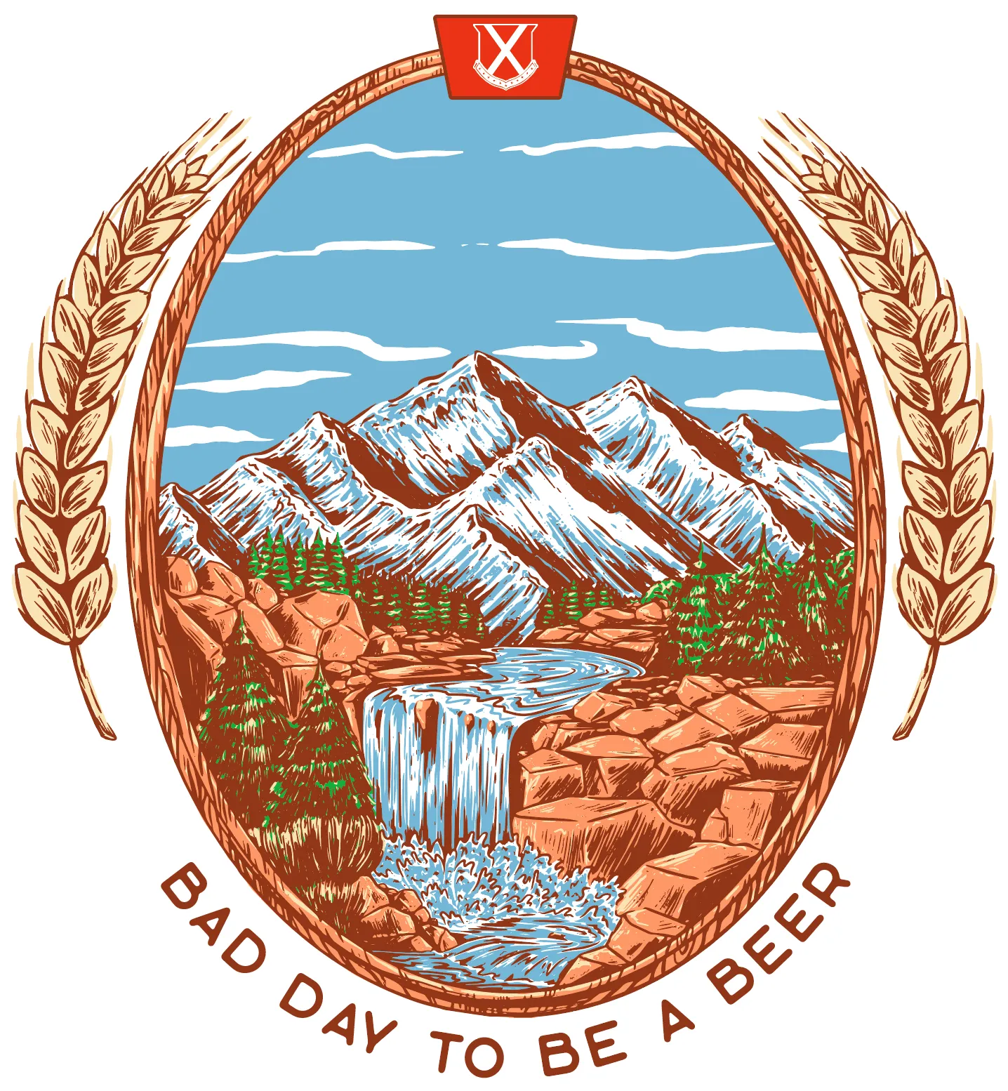 Vintage Bad Day To Be A Beer Pocket Tee