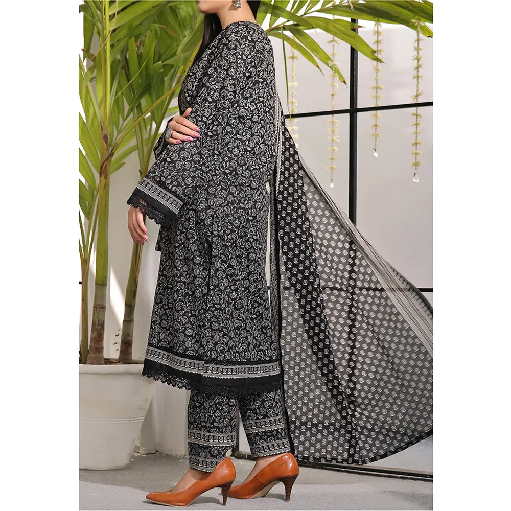 Vs Aiza & Momina Printed Lawn Unstitched 3Pcs Suit V-2 - 317