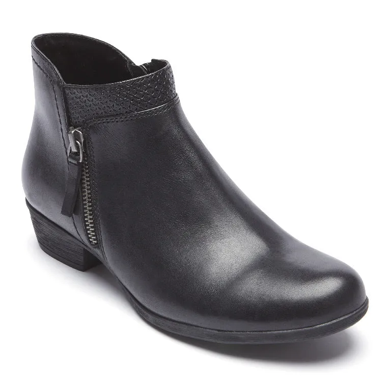 Women's Carly Side Zip Casual Ankle Booties