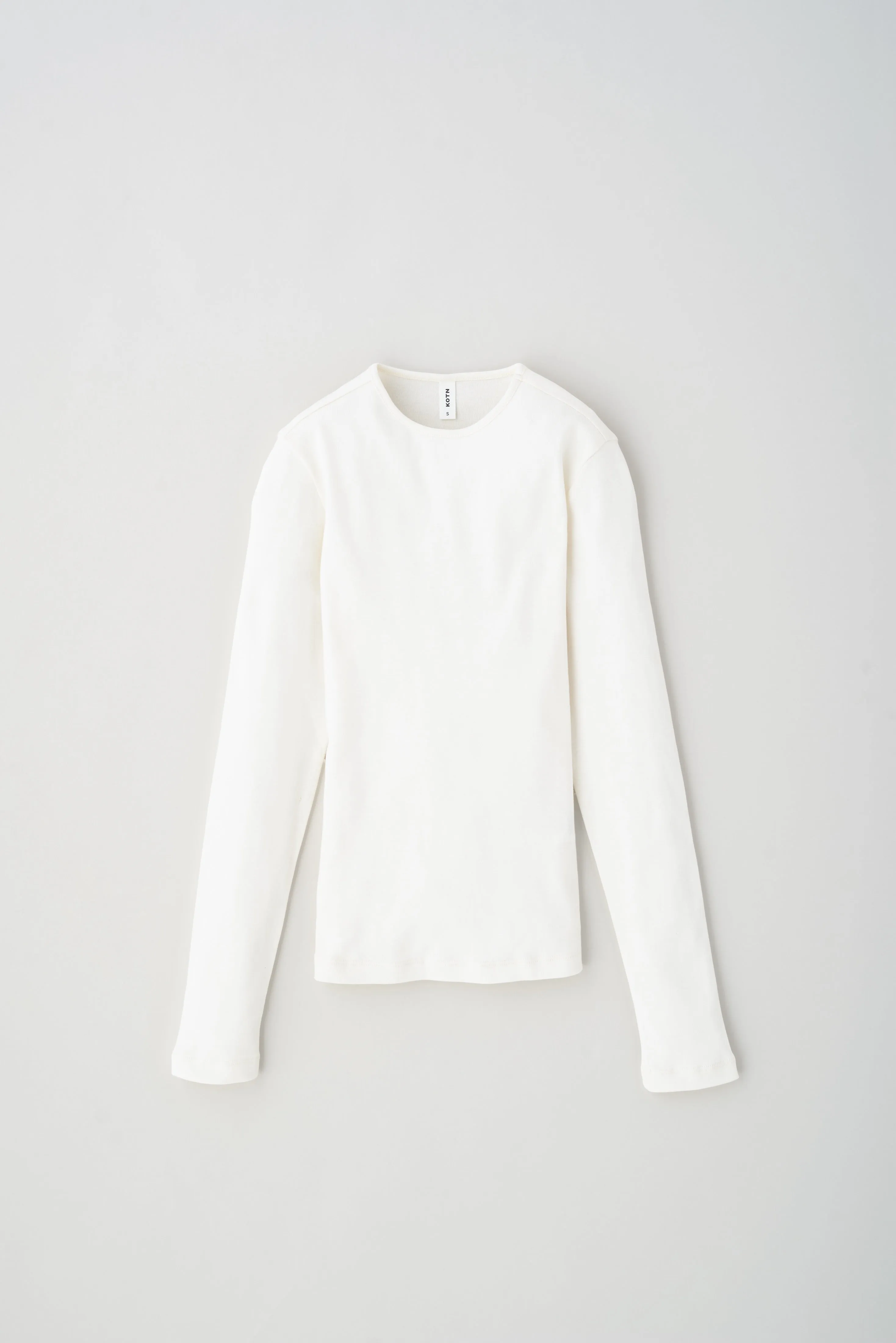 Women's Fitted Longsleeve in Marshmallow