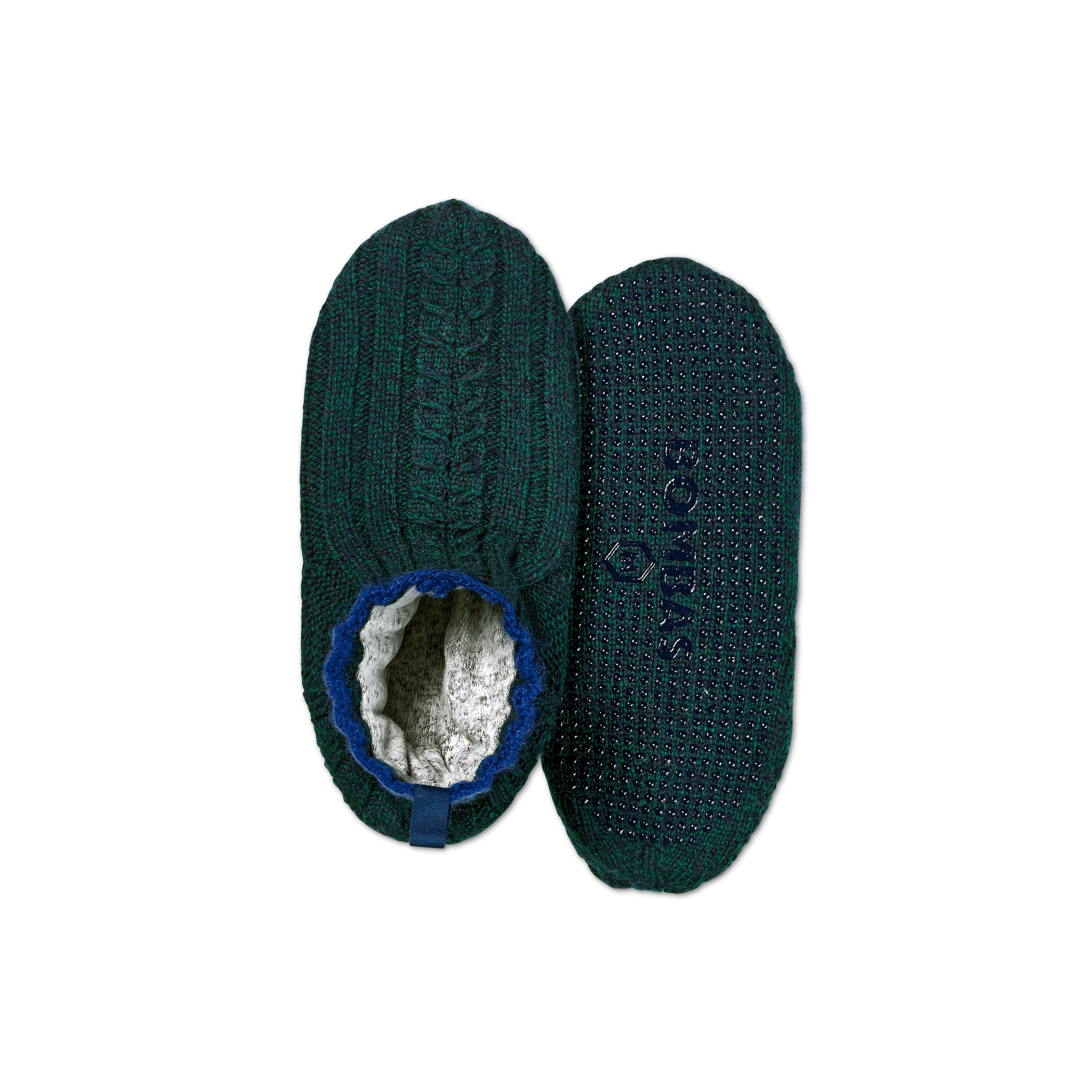 Women's Gripper Slipper Cable Knit