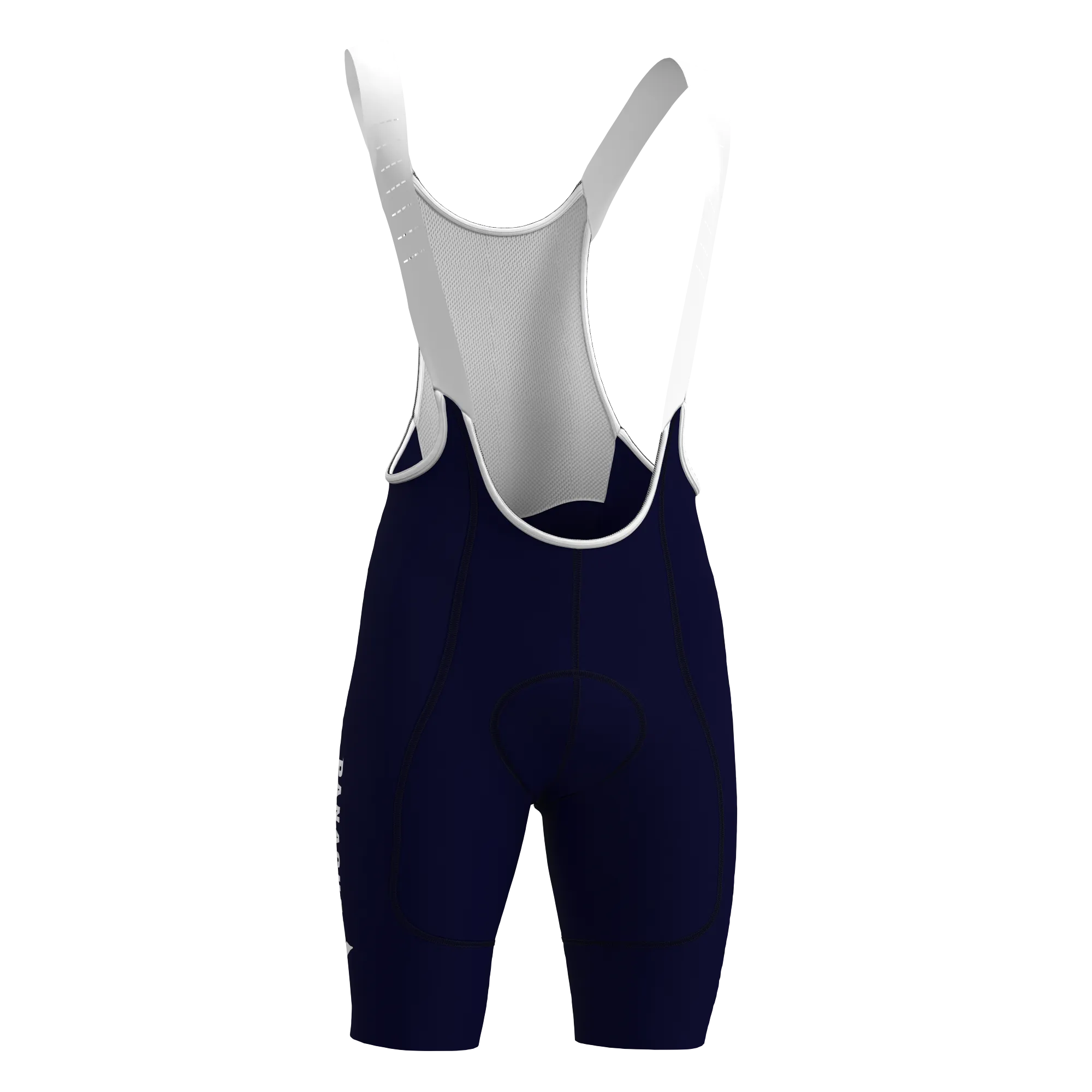 Women's WT 2ND SKIN Bib Short - Midnight Blue w/Panache Logo