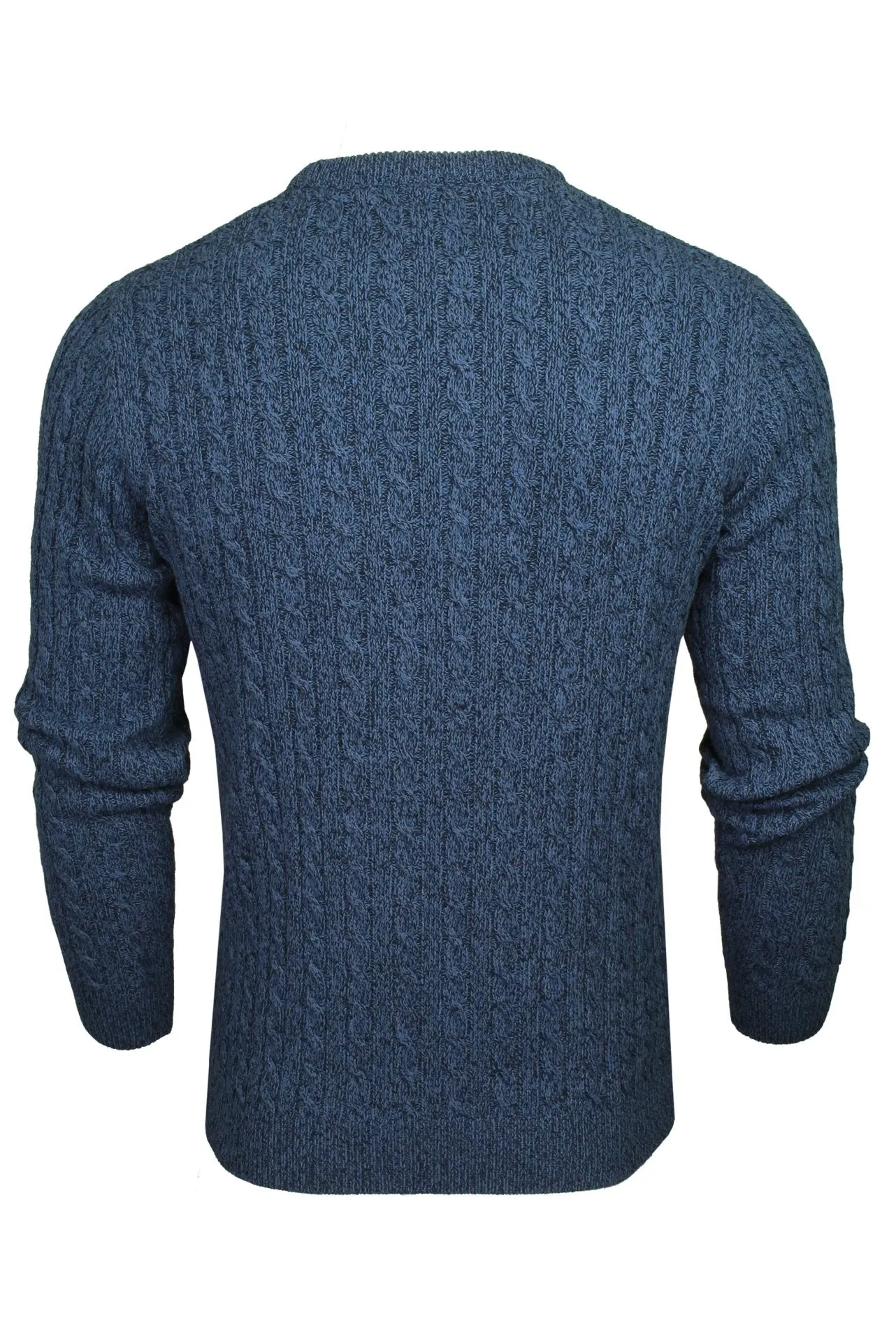 Xact Men's Sustainable Cotton Rich Cable Knit Jumper