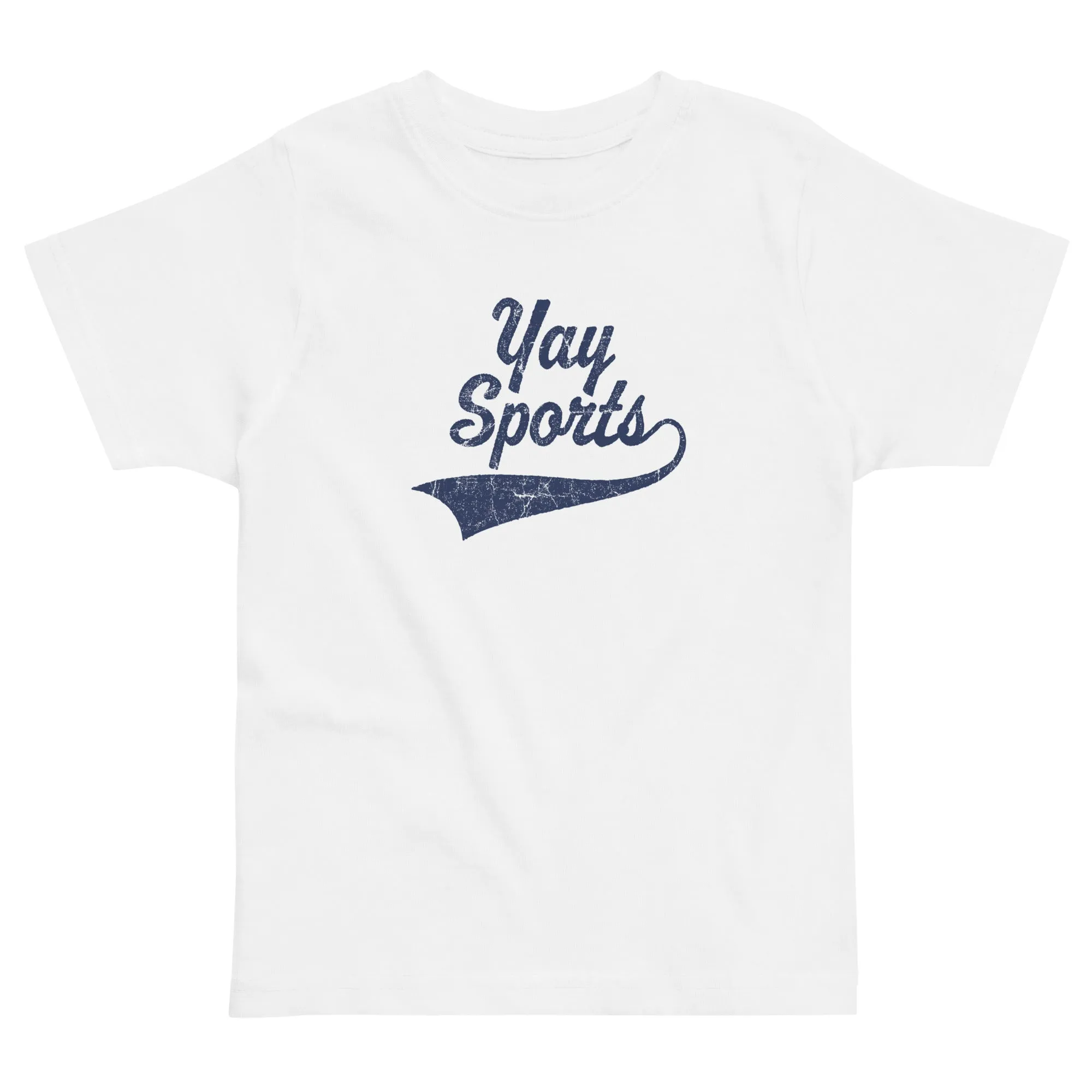 Yay Sports Toddler Tee-White